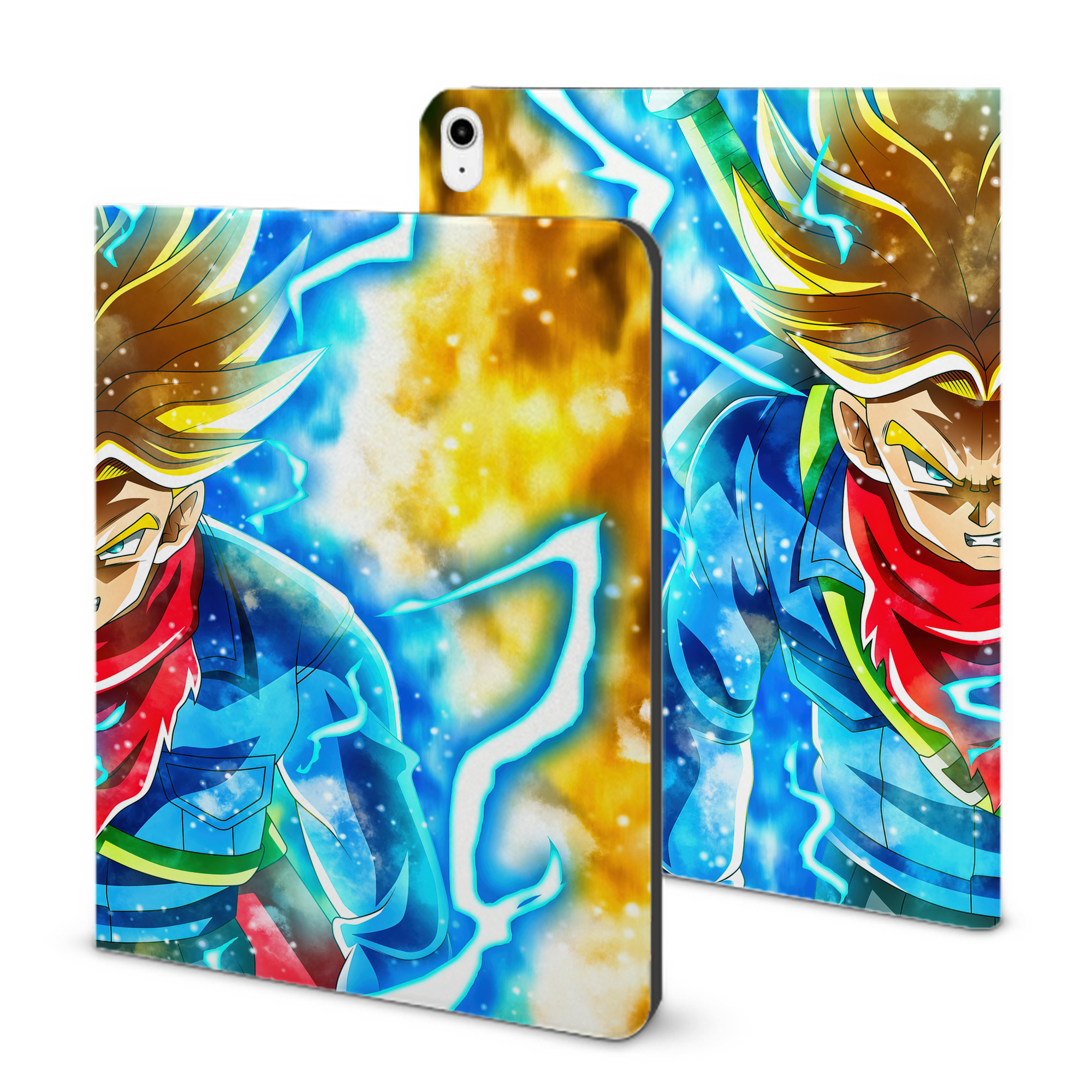 （画像用） ドラゴンボール DRAGON BALL IPadケース ペンホルダー付き ブックスタイルデザイン